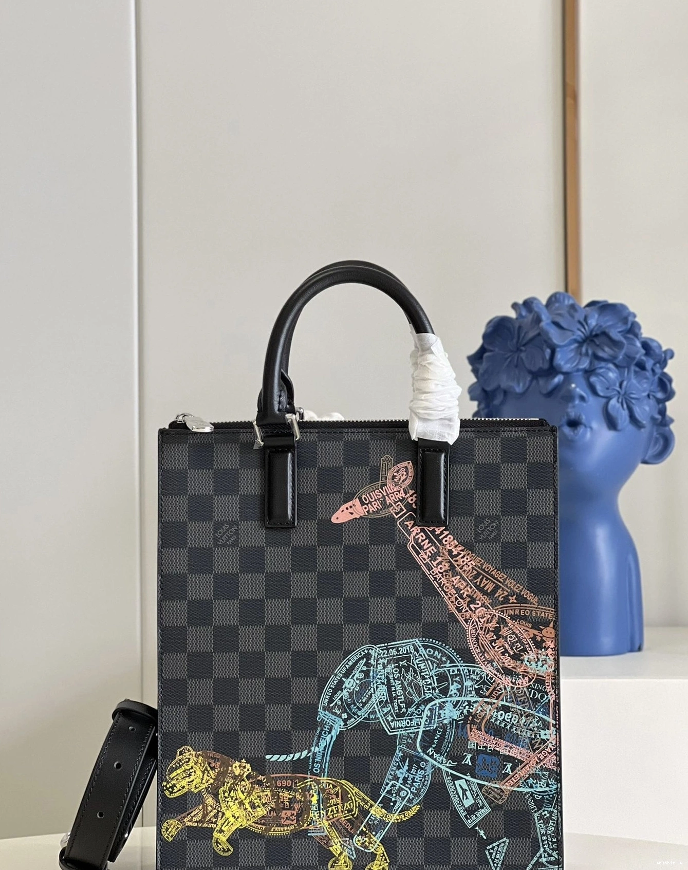 WIS CROSS PLAT VUITTON LOUIS SAC 1017